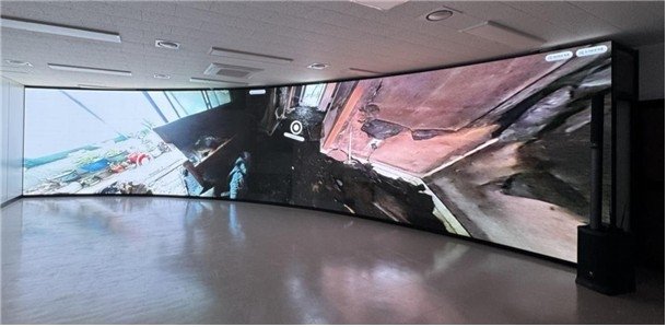 국과수 법공학동 내 3D 파노라마 피어리뷰 감정실 (출처=연합뉴스)