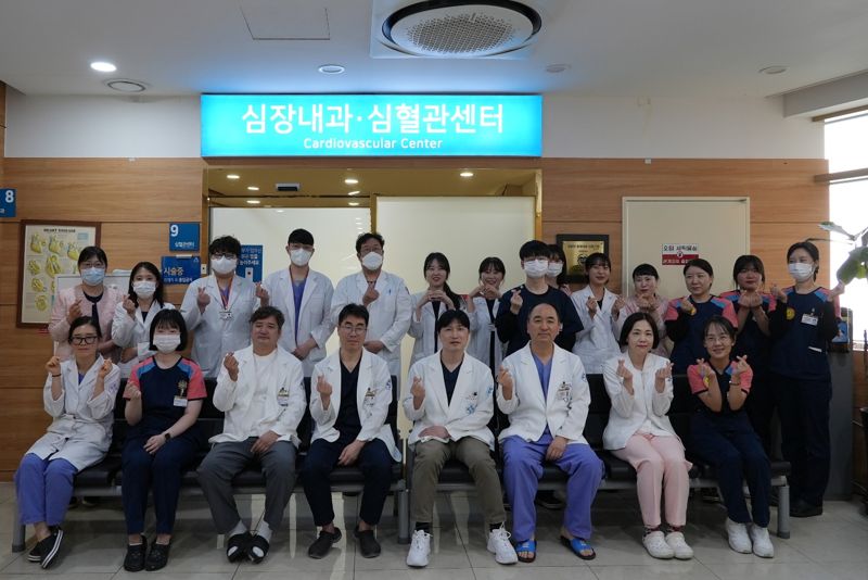 부산 온병원, 관상동맥 완전폐색 환자 3명 연속 시술 성공