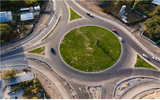 카자흐스탄 알마티 순환도로.