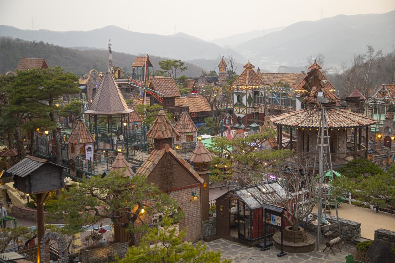 야경이 아름다운 유럽형 테마파크 '여주 루덴시아'(사진=경기관광공사 제공) *재판매 및 DB 금지