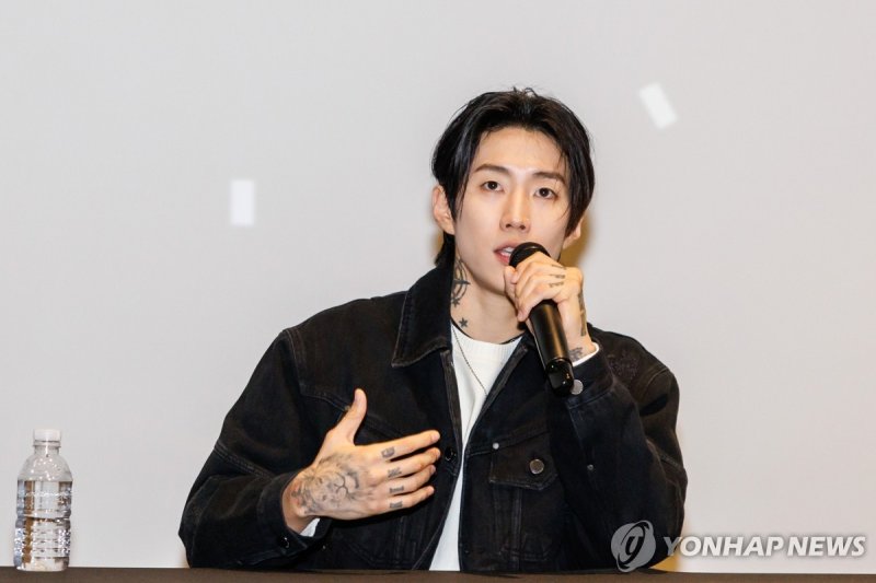 박재범 정규 6집 '더 원 유 원티드' 음악감상회 (출처=연합뉴스)