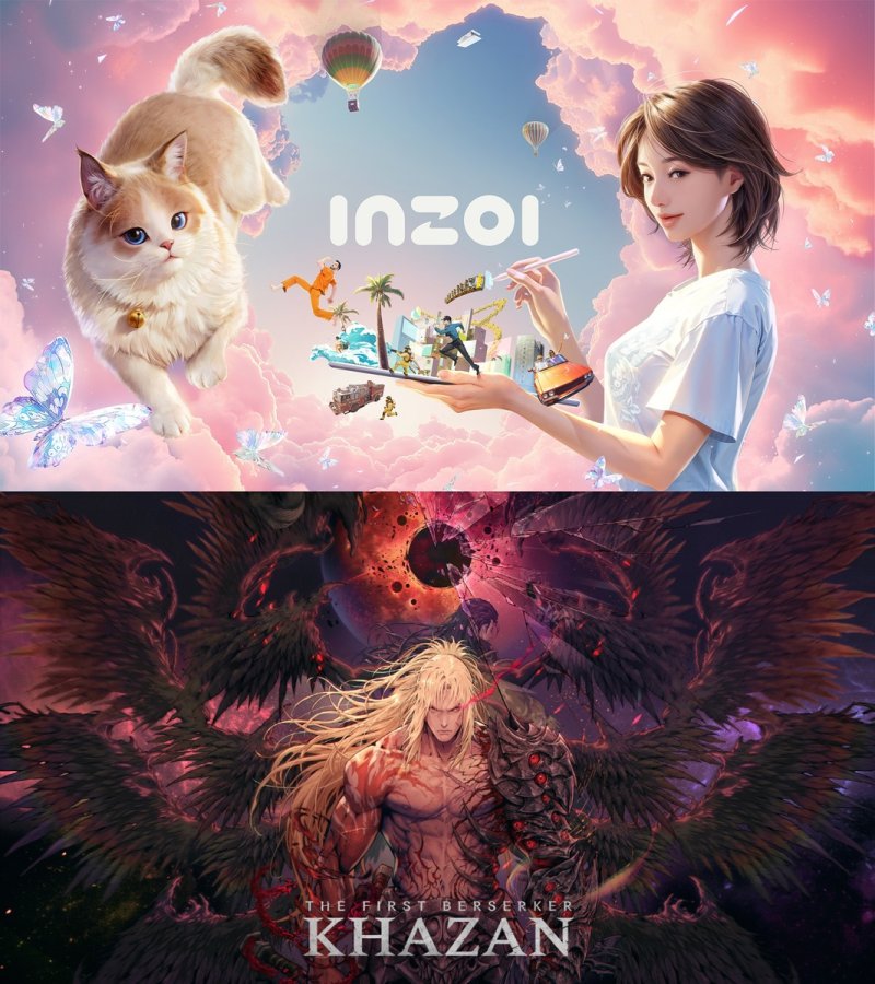 '인조이(inZOI)'·'퍼스트 버서커: 카잔' (출처=연합뉴스)
