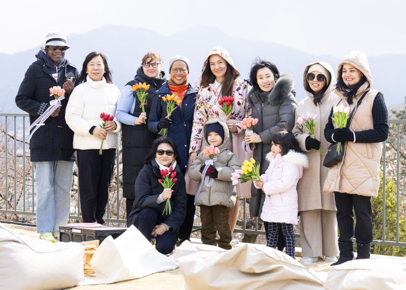 12개국 주한대사 가족 에버랜드 튤립축제 호평