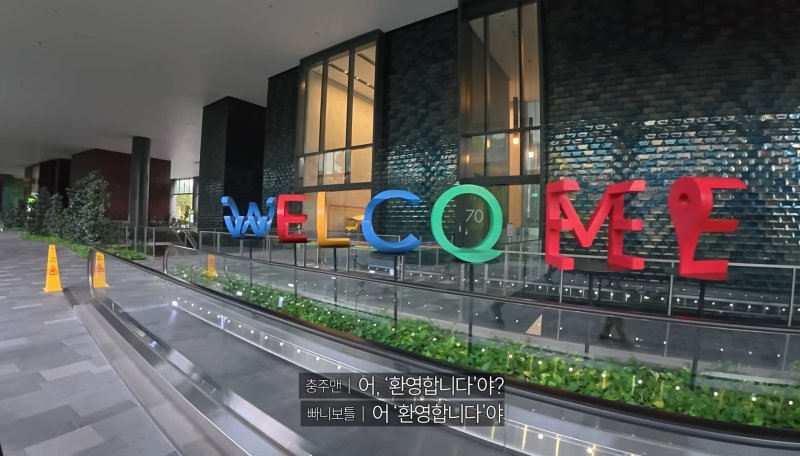 빠니보틀의 '구글지도 문제 물어보기' 콘텐츠 화면 갈무리