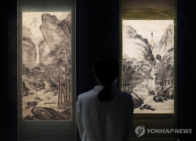겸재 정선의 작품들을 한눈에 (출처=연합뉴스)