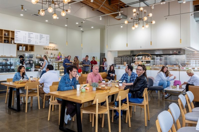 뚜레쥬르 미국 세리토스점.(CJ푸드빌 제공)