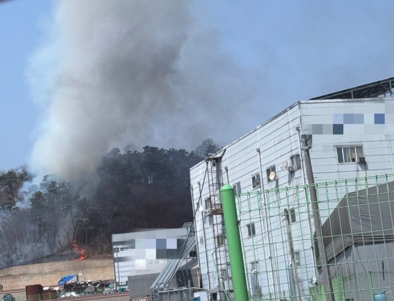 화재 현장 (출처=연합뉴스)
