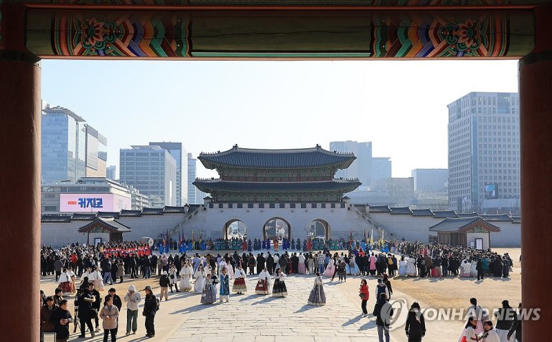경복궁 모습 (출처=연합뉴스)