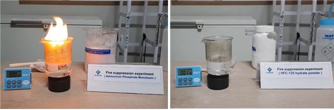 가스하이드레이트 투입 실험 (출처=연합뉴스)