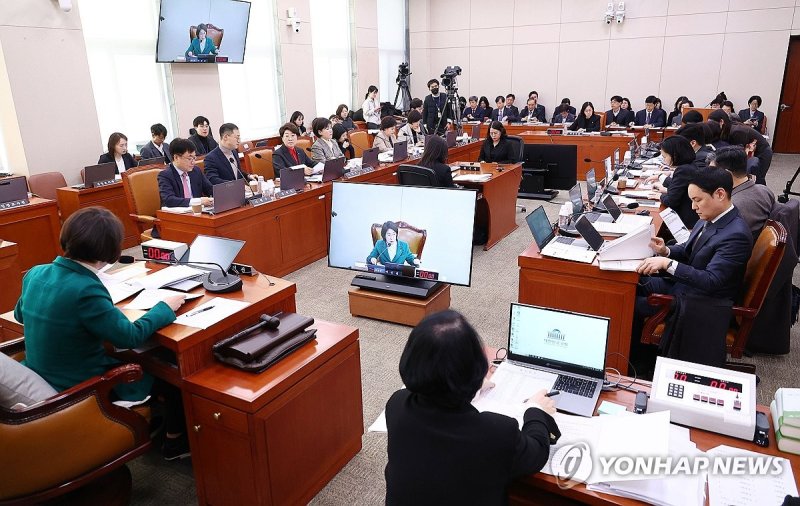 여성가족위원회 전체회의 (출처=연합뉴스)