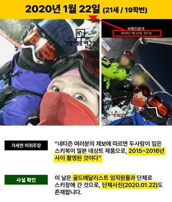 배우 김수현 측이 제시한 '가세연' 주장 반박 자료 (출처=연합뉴스)