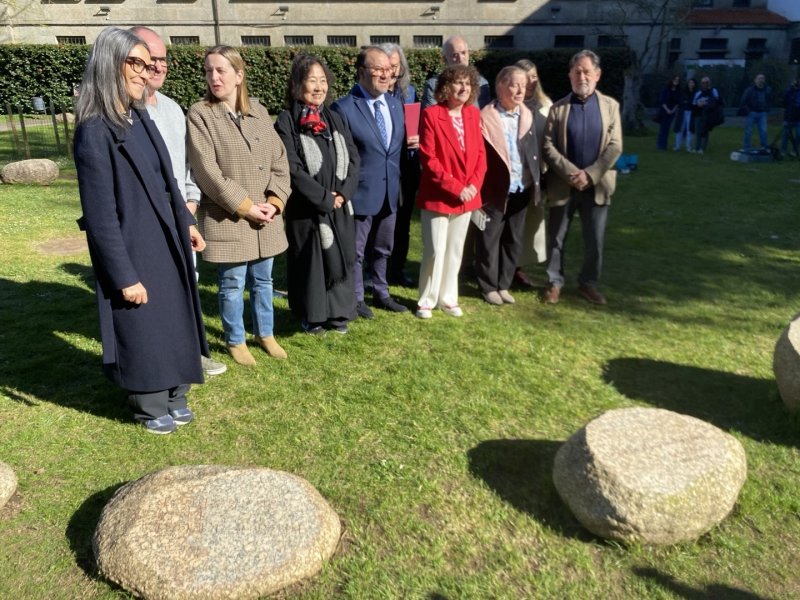 말하는 돌의정원 기념식 (국립한국문학관 제공)
