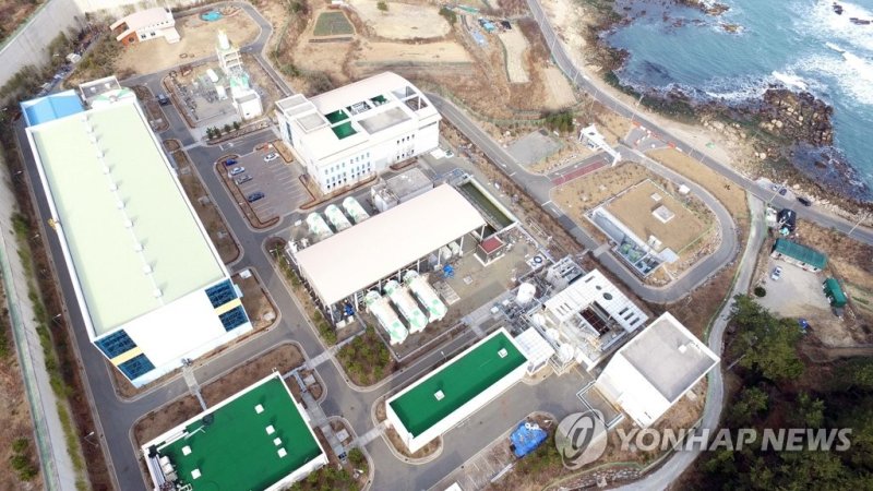 가동 멈춘 기장 해수 담수시설 (출처=연합뉴스)