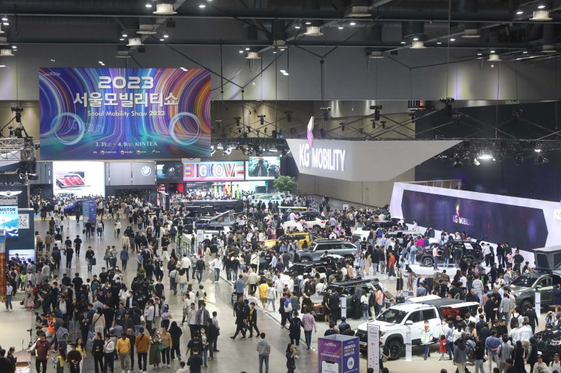 [고양=뉴시스] 서울모빌리티쇼 현장.(사진=킨텍스 제공).photo@newsis.com