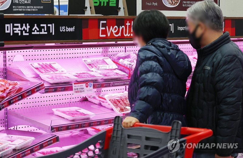 미, 상호관세 앞두고 소고기 수입 월령 제한 지적 (출처=연합뉴스)