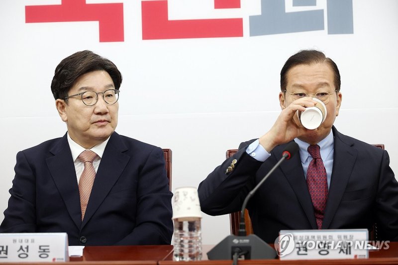 국민의힘 비상대책위원회의 (출처=연합뉴스)