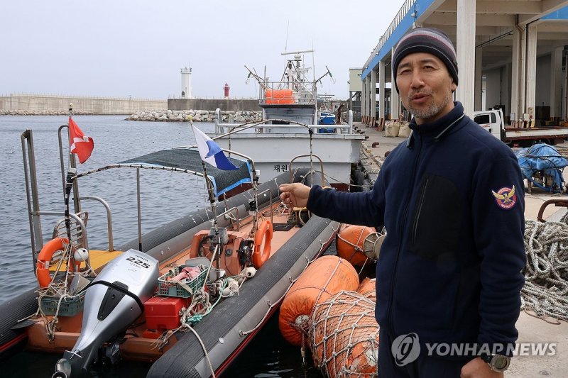 산불 대피 주민 구조한 민간구조대장 (출처=연합뉴스)