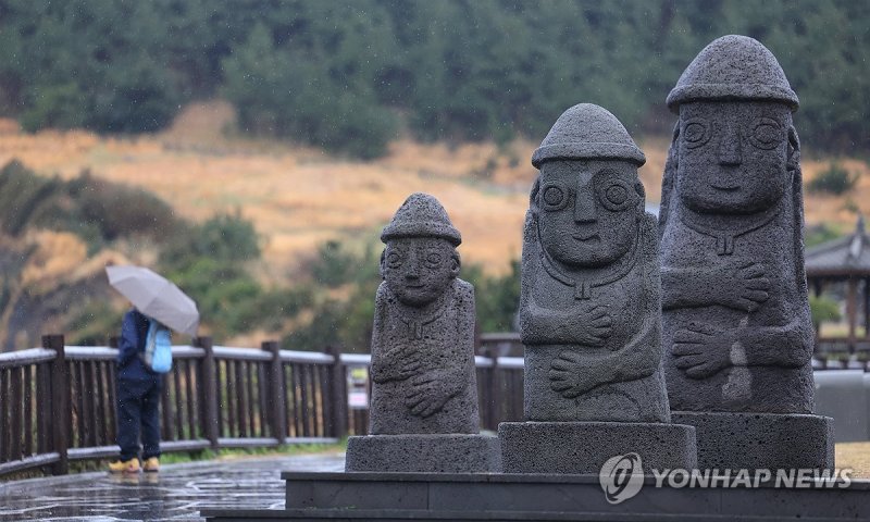 비 내리는 제주 (출처=연합뉴스)