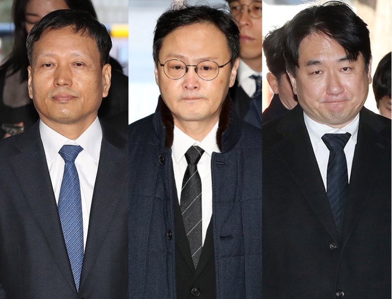 티몬·위메프(티메프)의 판매 대금 미정산 사태의 핵심 피고인인 구영배 큐텐그룹 대표(왼쪽부터), 류광진 티몬 대표, 류화현 위메프 대표. /뉴스1 ⓒ News1 박세연 기자