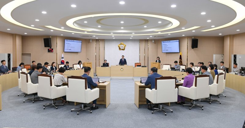 광주 광산구의회 본회의장. (의회 제공. 재판매 및 DB 금지)