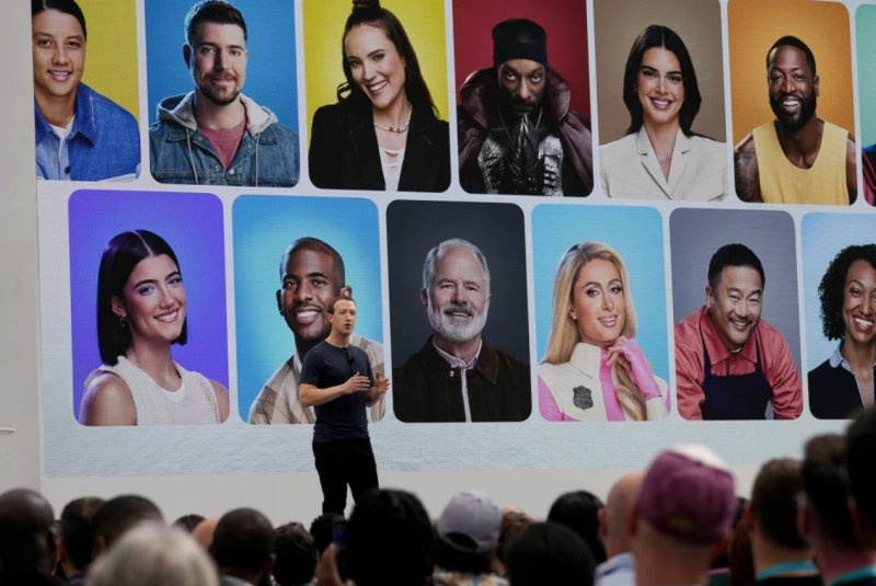 마크 저커버그 메타 CEO가 발표하고 있다.(메타 제공)