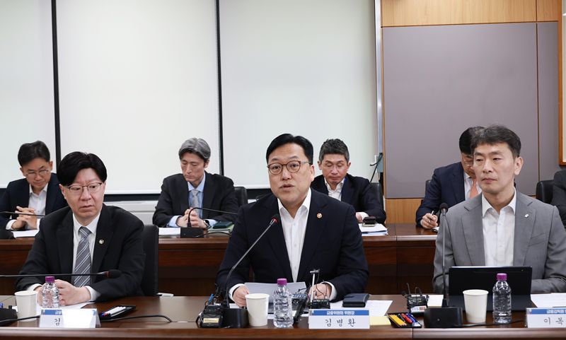 5대 금융지주 소집한 김병환 "기업 등 실물 부문 자금지원 적극 나서달라"