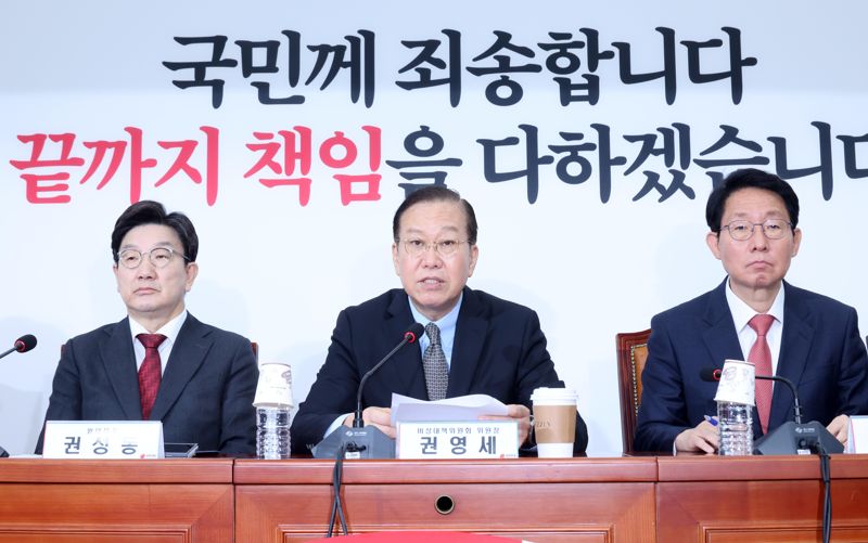 [영상] 권영세 “개헌안 마련, 대선때 국민투표 하자”