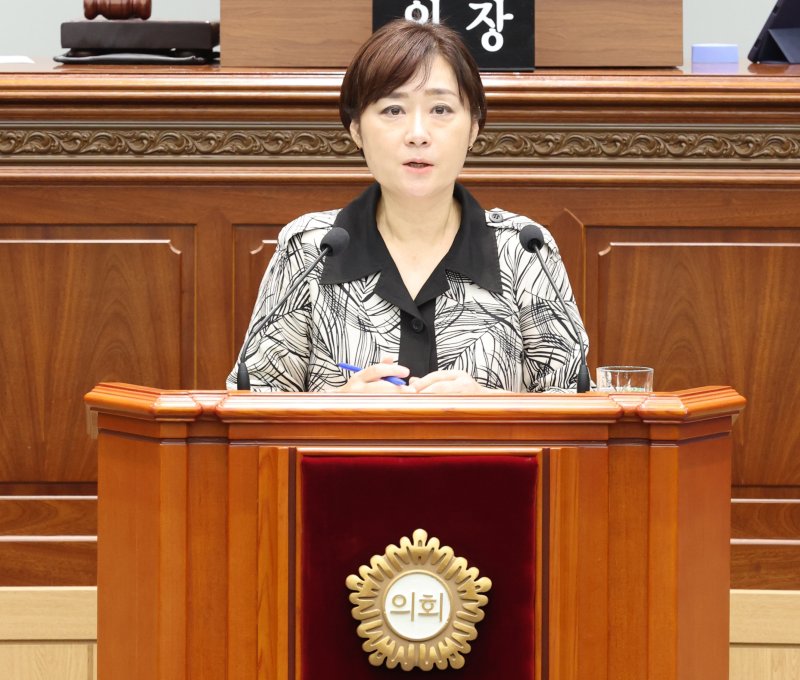 [창원=뉴시스] 더불어민주당 경남도당 김묘정(창원시의원) 대변인. (사진=뉴시스 DB). photo@newsis.com *재판매 및 DB 금지