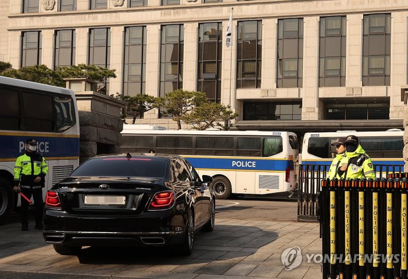 헌법재판소는 아직 경계근무 (출처=연합뉴스)
