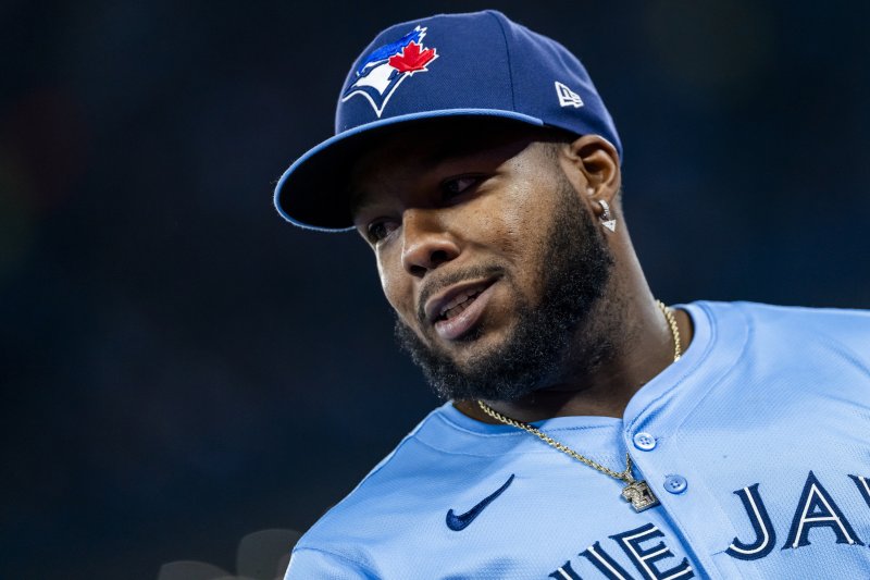 [토론토=AP/뉴시스] 메이저리그(MLB) 토론토 블루제이스의 블라디미르 게레로 주니어. 2025.04.01