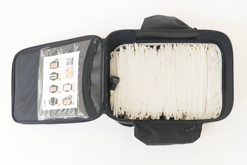 소방호스 배낭 내부./뉴스1