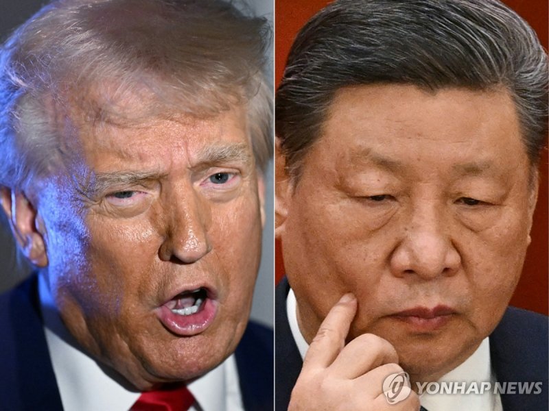 도널드 트럼프 미국 대통령과 시진핑 중국 국가주석 (출처=연합뉴스)