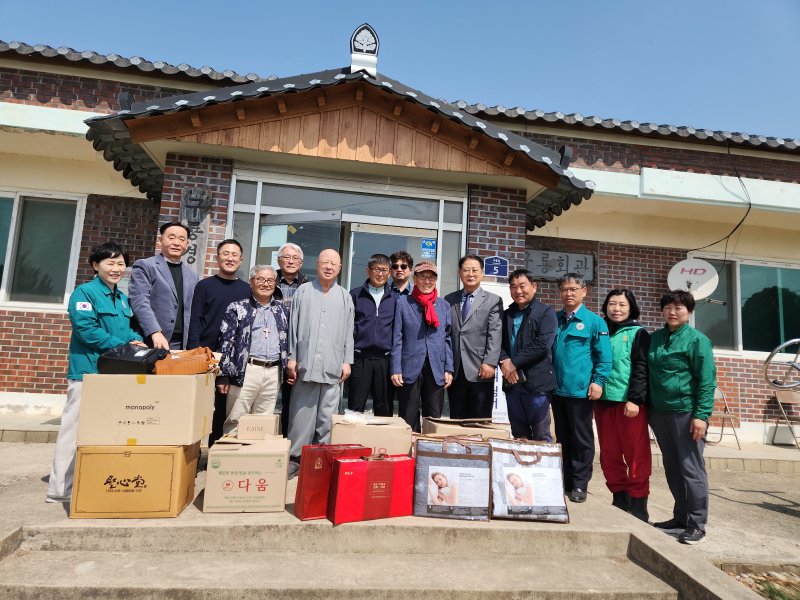 정읍행복나눔추진위원회, 산불피해 금동마을 이재민에 도움 '손길'