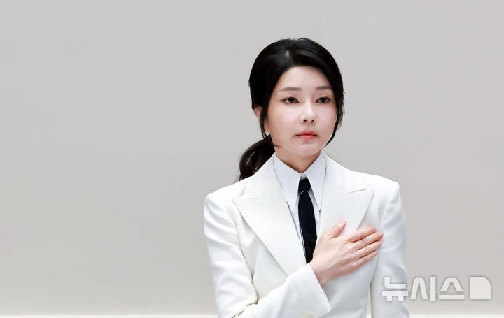 [서울=뉴시스] 김건희 여사. (사진=뉴시스 DB) 2024.09.13. myjs@newsis.com *재판매 및 DB 금지