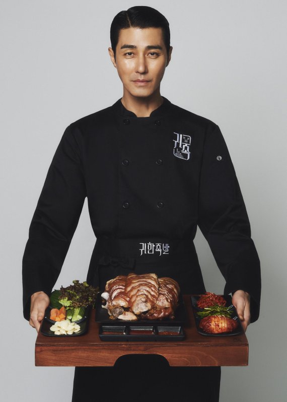 귀한족발, 전속모델 차승원과 함께 유기견 봉사활동 진행