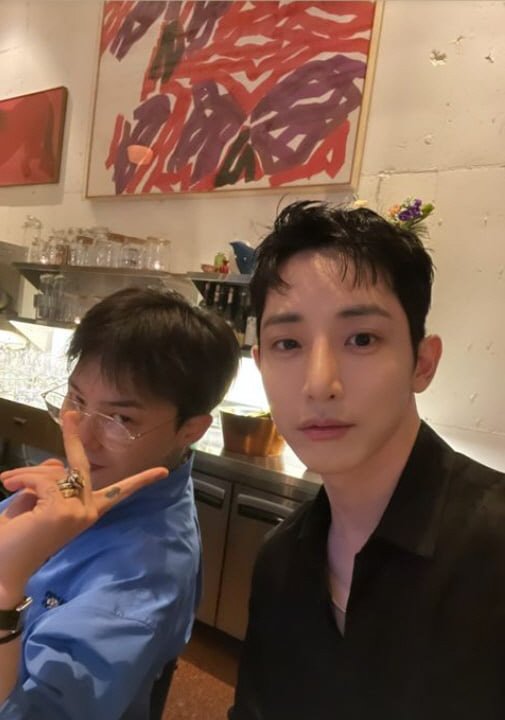 지드래곤, 절친 이수혁 질투…"노선 확실히 해"