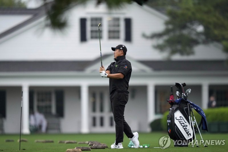 연습하는 안병훈 (출처=연합뉴스)