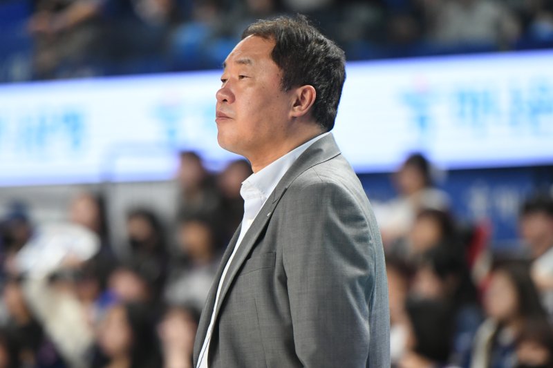 [서울=뉴시스] 프로농구 부산 KCC의 전창진 감독. (사진=KBL 제공) *재판매 및 DB 금지