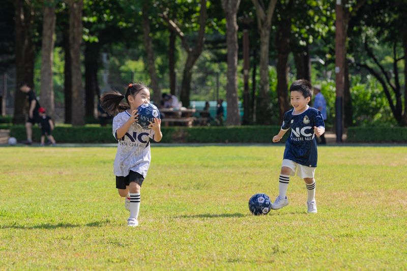 서울 이랜드 FC 선수들과 1:1클래스...우리 아이 위한 호캉스 나왔다