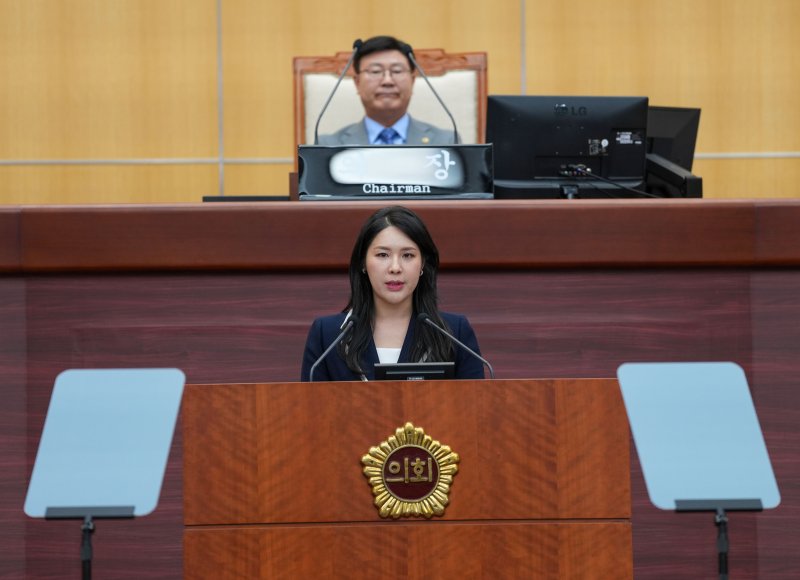 [전주=뉴시스] 김민수 기자= 김슬지 전북특별차지도의원. (더불어민주당 비례대표). *재판매 및 DB 금지