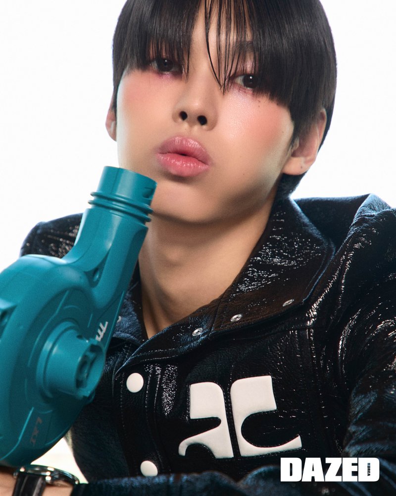 '스터디그룹' 박윤호, 핑크빛 볼터치 소화한 청량 소년미 [N화보]