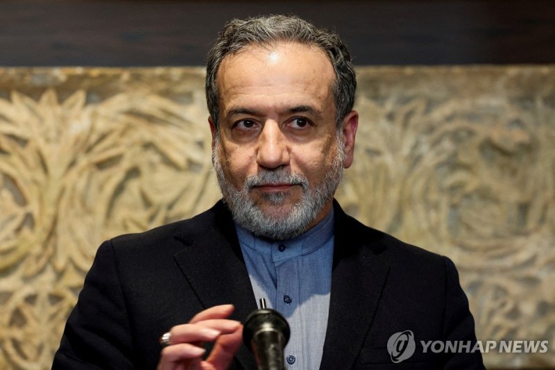 압바스 아락치 이란 외무장관 (출처=연합뉴스)