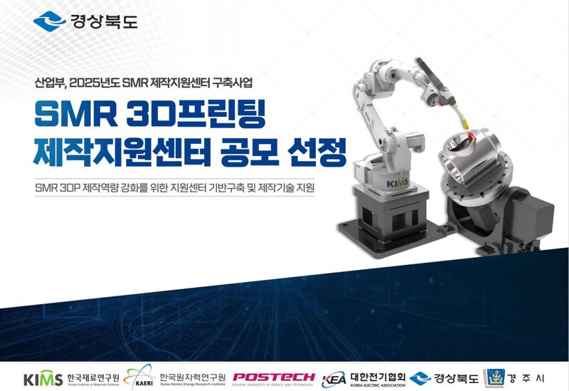 경북도, SMR 산업육성 토대 마련 박차