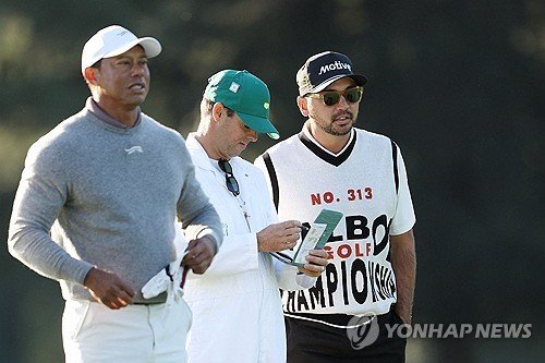 작년 마스터스 1라운드 때 데이. (출처=연합뉴스)