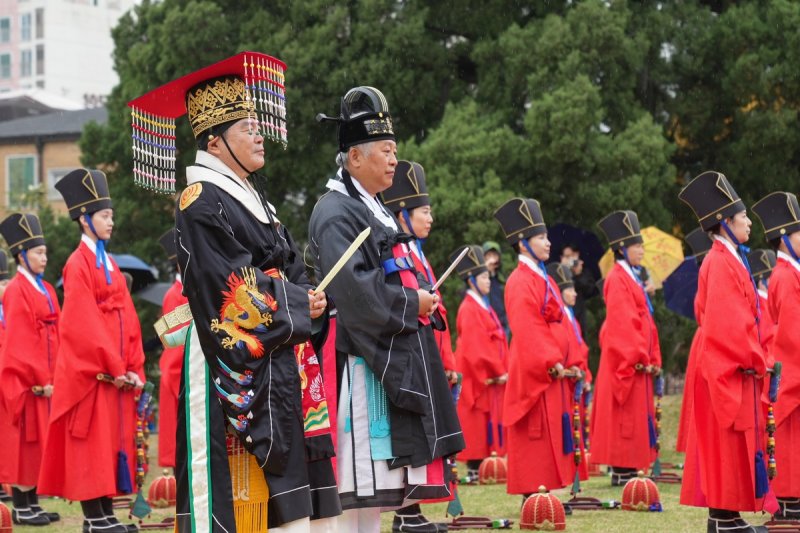 지난해 선농대제 모습 (출처=연합뉴스)