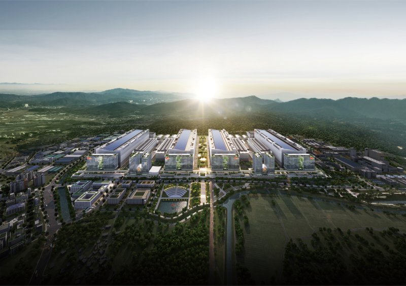 용인반도체클러스터 일반산업단지 조감도(용인시 제공) ⓒ News1 김평석 기자