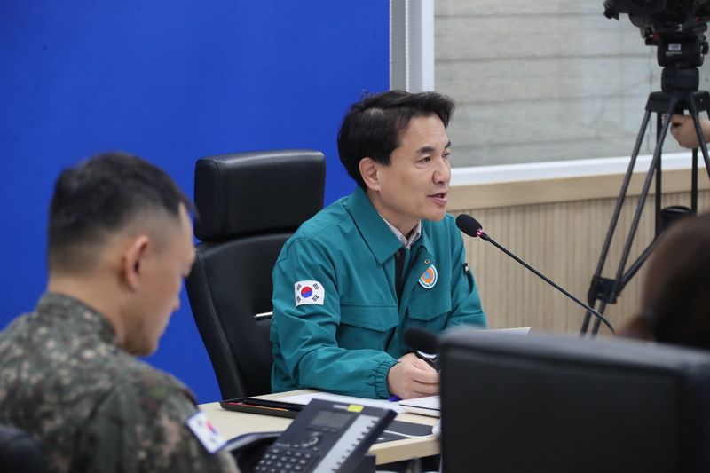 김진태 강원도지사 "“의도적 도발, 단호한 대응 태세 갖출 것"