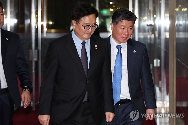 우원식 의장 제안 '동시투표론' 난관 봉착 (출처=연합뉴스)