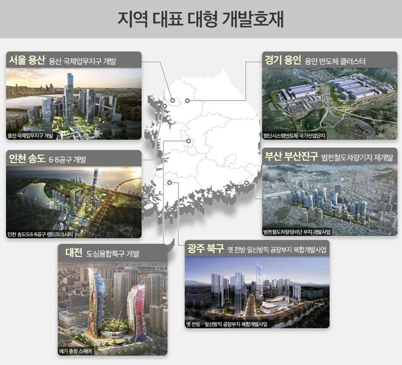 지자체 사활건 '플래그십 프로젝트'...그 옆 아파트가 뜬다