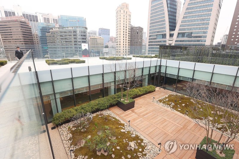 '더 헤리티지'의 옥상정원 (출처=연합뉴스)